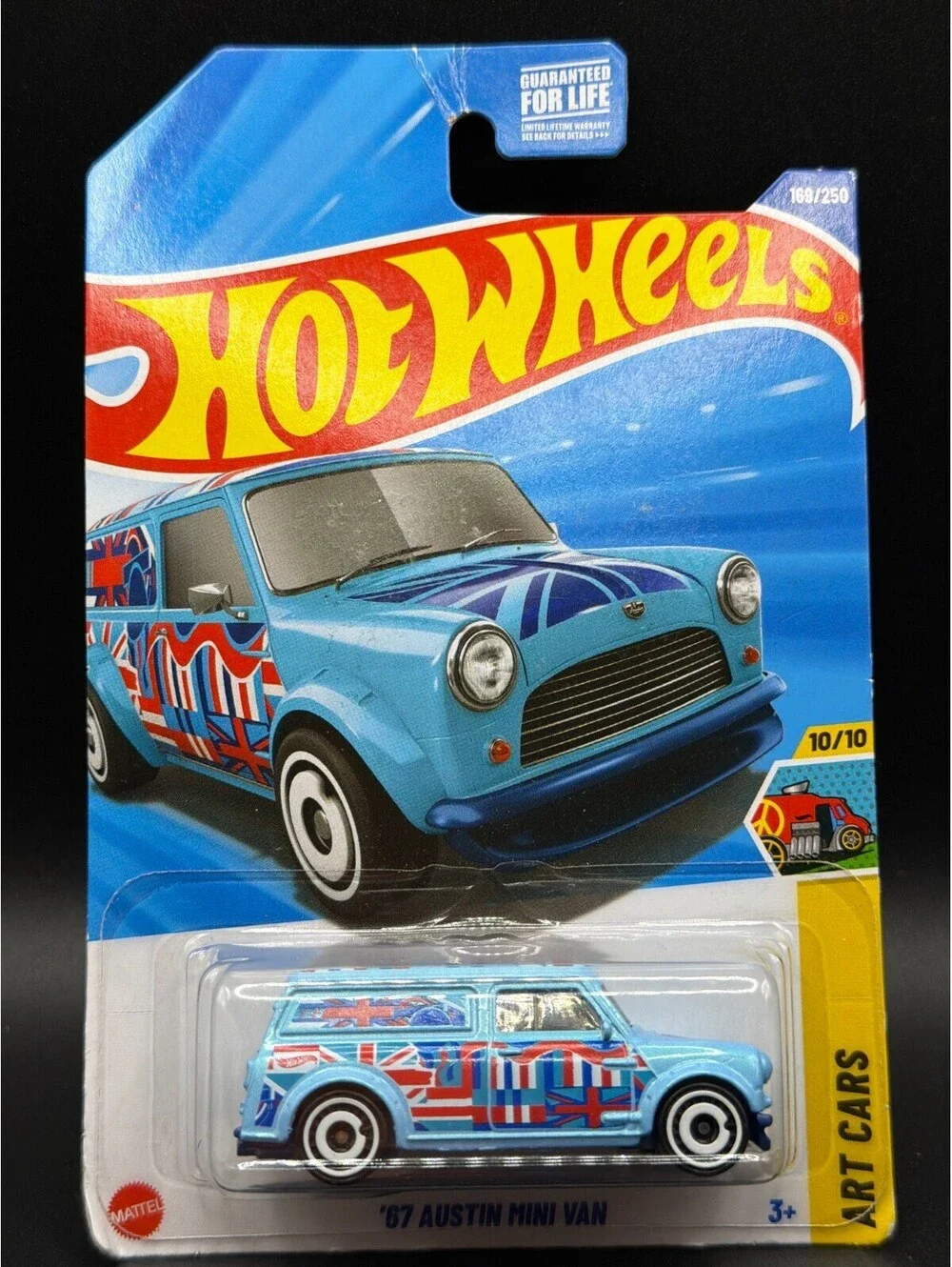 2025 Hot Wheels '67 Austin Mini Van - HW Art Cars 10/10 (169/250) - Blue